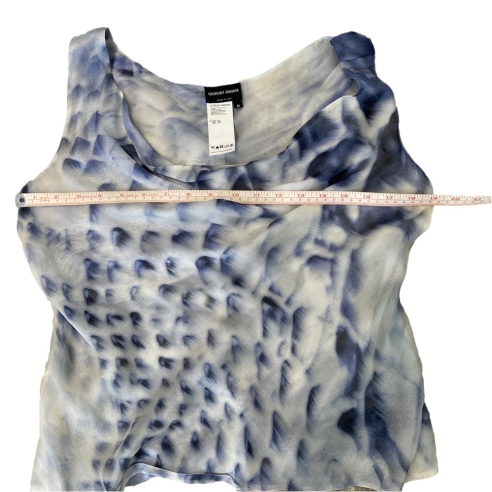 SILK GIORGIO ARMANI CAMISOLE SZ 40 - Picture 5 of 5